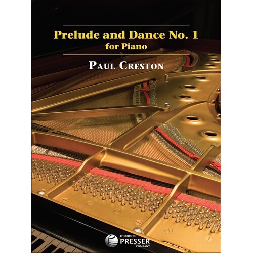 Creston - Prelude And Dance No 1 For Piano (Softcover Book)
