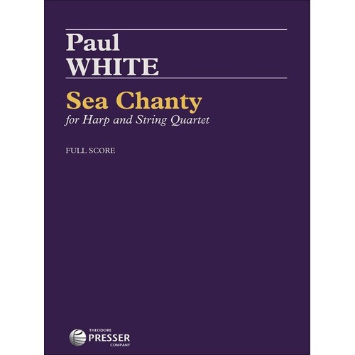 White - Sea Chanty For Harp and String Quartet Full Score