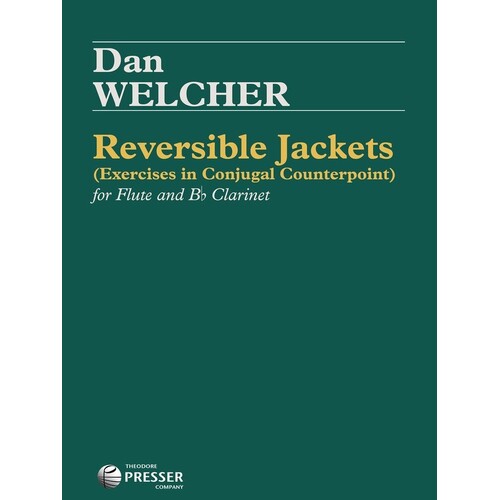 Welcher - Reversible Jackets For Flute/Clarinet (Softcover Book)