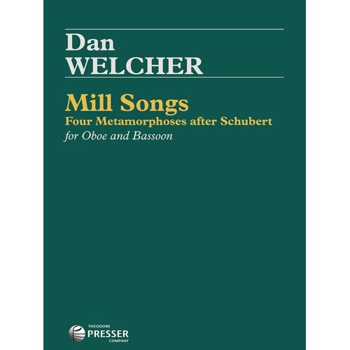 Welcher - Mill Songs For Oboe/Bassoon (Softcover Book)