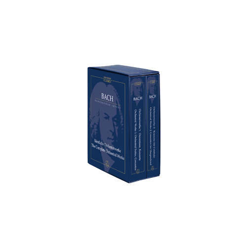 O/P Complete Orchestral Works 2 Volume Set Study Score - Bach J.S. Barenreiter TP2001