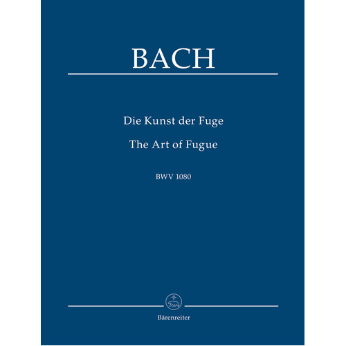 Art of Fugue BWV 1080 Study Score