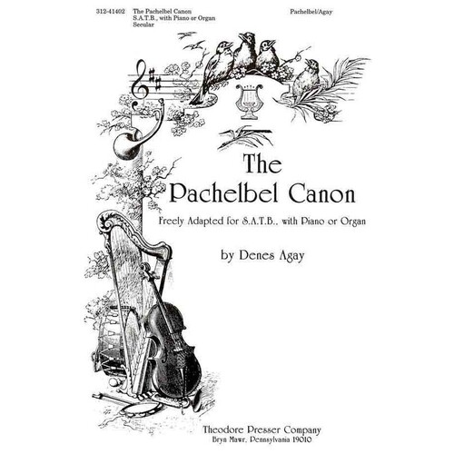 Canon In D SATB Arr Agay