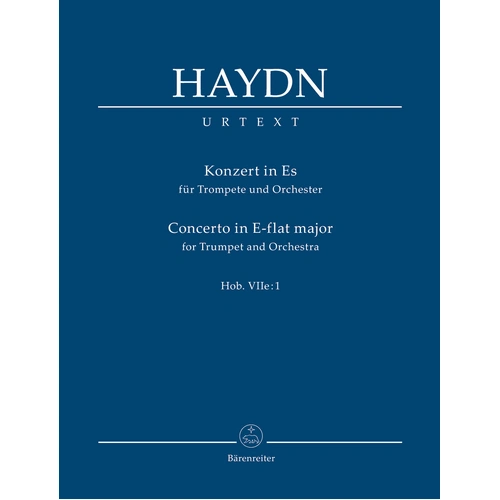 Concerto in Eb Major for Trumpet and Orchestra - Full Score by Haydn