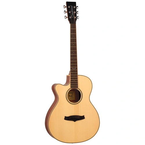 Tanglewood Premier TP4-CE-LH Super Folk Left-Handed Guitar with Case