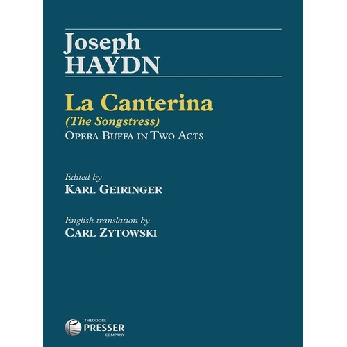 Haydn - La Canterina Vocal Score (Softcover Book)