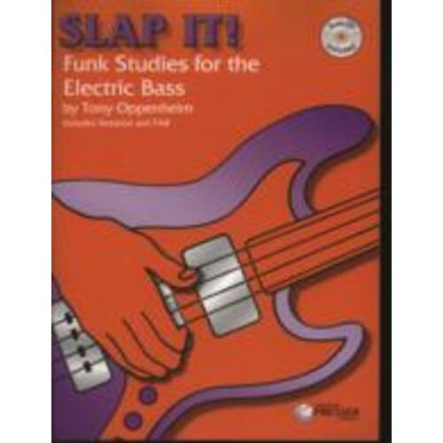 Slap It Funk Studies For The Electric Bass Book/CD (Softcover Book/CD)