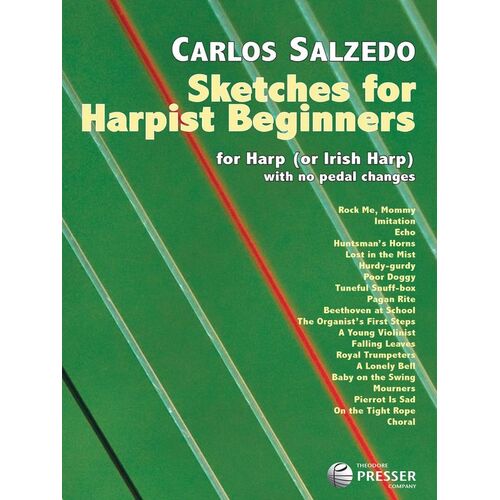 Salzedo - Sketches For Harpist Beginners