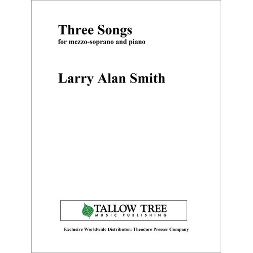 Smith - Three Songs Mezzo Soprano/Piano (Softcover Book)