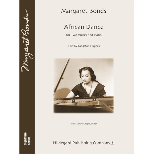 Bonds - African Dance For Soprano/Tenor/Piano Softcover Book (Vocal)