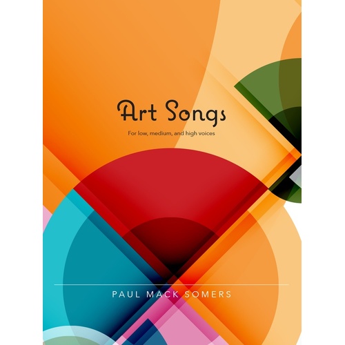 Somers - Art Songs For Low/Medium/High Voices Softcover Book (Vocal)