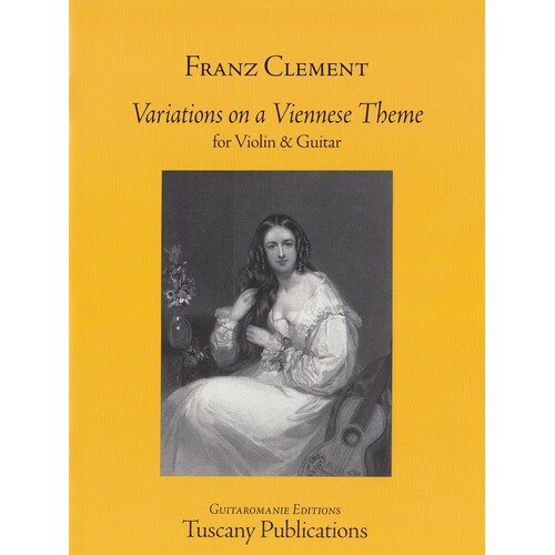Clement - Variations On A Viennese Theme Violin/Guitar (Softcover Book)