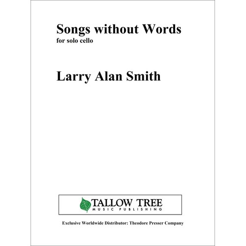 Smith - Songs Without Words Cello (Softcover Book)