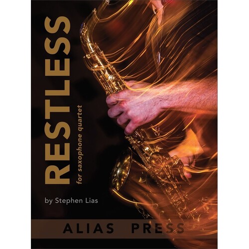 Lais - Restless For SATB Sax Quartet (Music Score/Parts)
