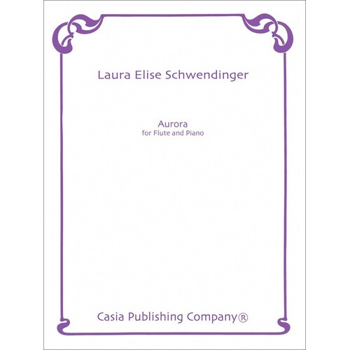 Schwendinger - Aurora Flute/Piano (Softcover Book)