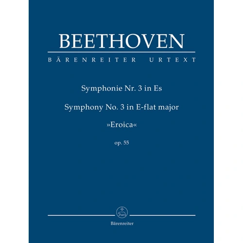 Symphony No 3 Op 55 E Flat Eroica Urtext Study Score by Beethoven