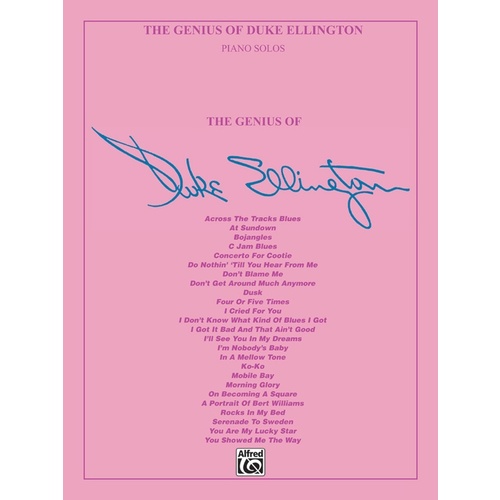 The Genius Of Duke Ellington - Piano Solos