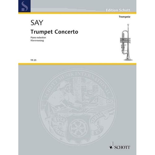 Say - Trumpet Concerto Op 31 (Softcover Book)