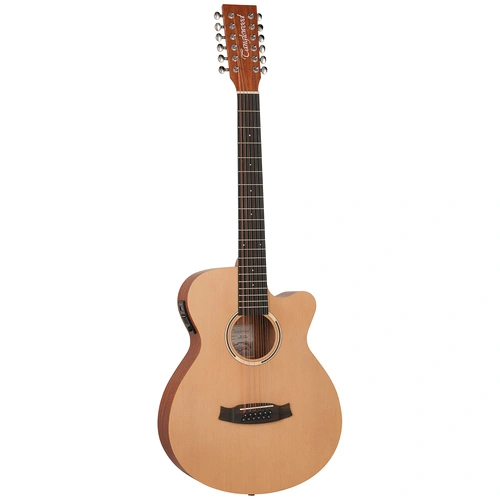 Tanglewood TR4-12-CE Roadster II Superfolk 12-String Cutaway Acoustic Guitar with Pickup