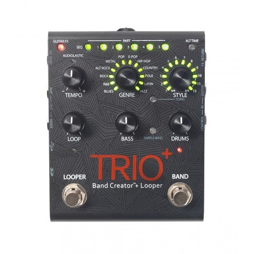 DIGITECH Trio Plus Band Creator Pedal W/ Looper