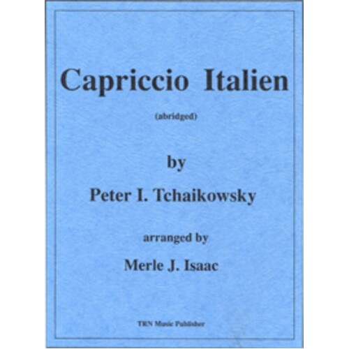 Capriccio Italien Arr Isaac Concert Band 