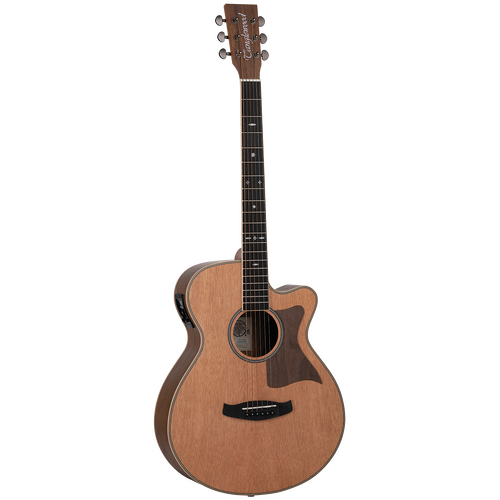 Tanglewood TRSFCEBW Reunion Australian Red Cedar Top Super Folk C/E with Black Walnut B/S