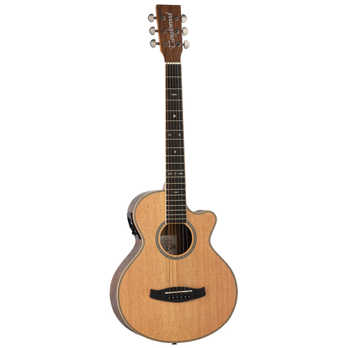 Tanglewood TRU2-CE-BW Reunion Pro Acoustic Guitar Solid Cedar Top Traveller Folk w/ Cutaway & Pickup