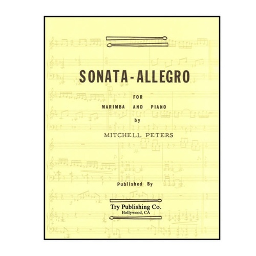 Peters - Sonata Allegro For Marimba/Piano