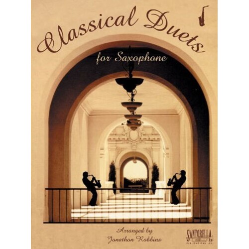 Classical Duets Alto Sax Book/CD (Softcover Book/CD)