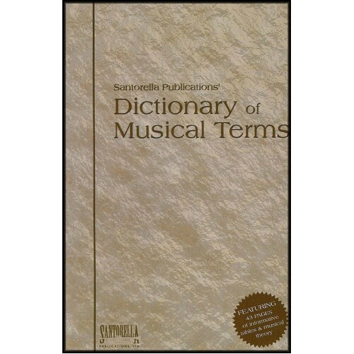 Dictionary Of Musical Terms (New Edition) 