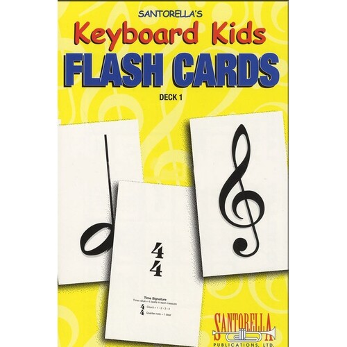 Keyboard Kids Flash Cards Deck 1 