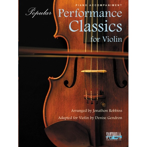 Popular Performance Classics Violin Piano Accomp 