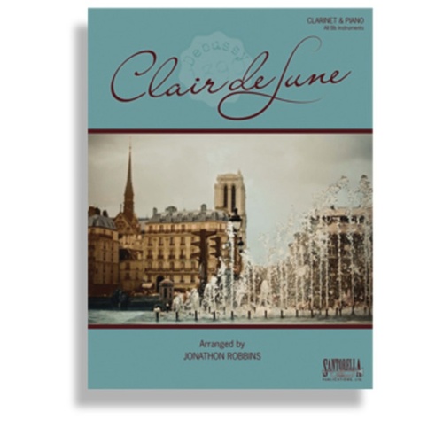 Clair De Lune clarinet Piano 