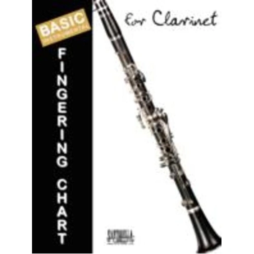 Basic Fingering Chart for Clarinet by Santorella Publications
