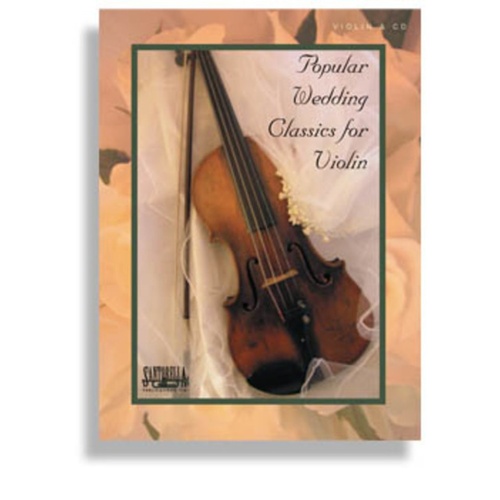 Popular Wedding Classics Violin Book/CD 