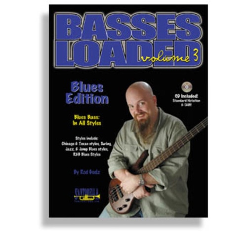 Basses Loaded Blues Vol 3 Book/CD 