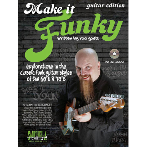 Make It Funky Guitar Book/CD 