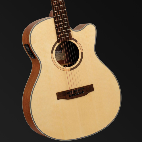 Tanglewood Strada Super Folk Spruce/Mahogany Cutaway Electric Guitar TS4-CE