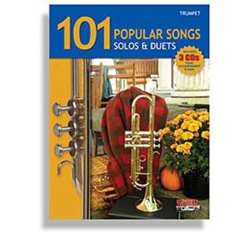 101 Popular Songs Trumpet Book/3CD 
