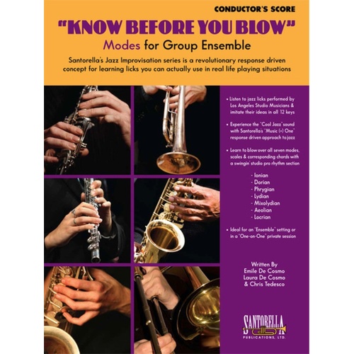 Know Before You Blow Modes Cond Score Book/CD 