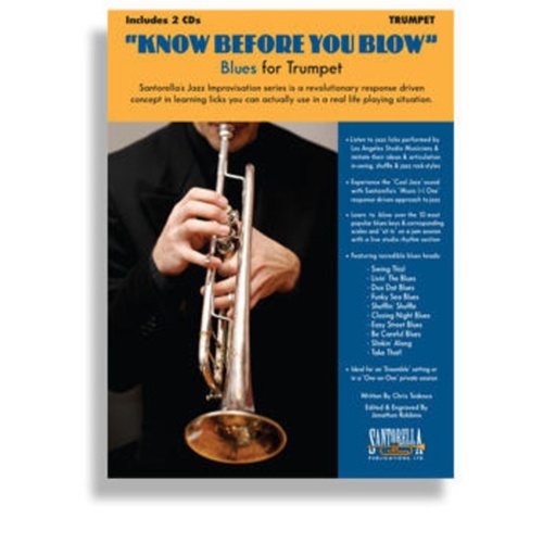 Know Before You Blow Blues Trumpet Book/2CDs 