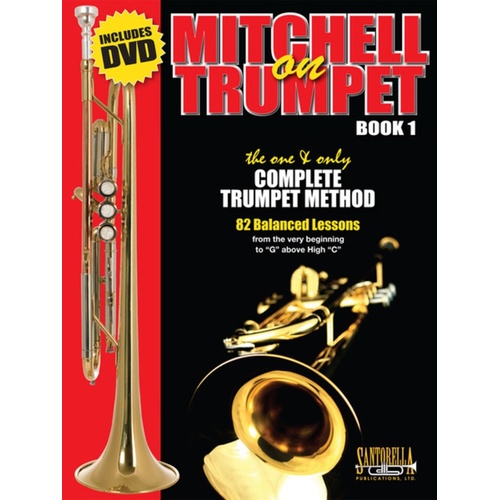 Mitchell On Trumpet Book 1 Book/DVD 