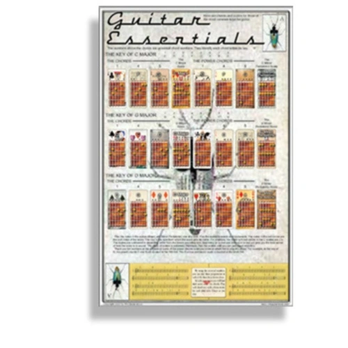 Poster Guitar Essentials 43 x 28 cm