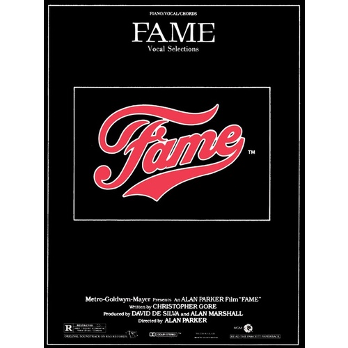 Fame Movie Vocal Selections PVG