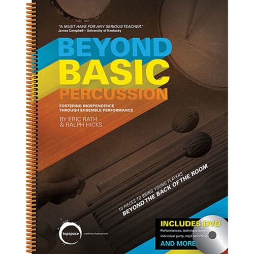 Beyond Basic Percussion Book/DVD (Softcover Book/DVD)