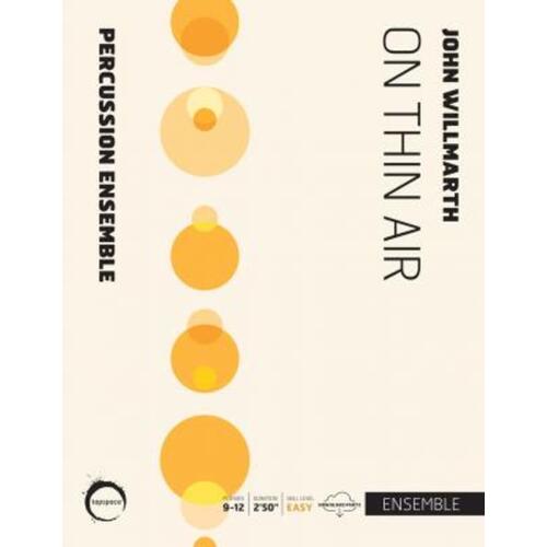 On Thin Air For Percussion Ensemble Sc/Pts Score/Parts (Percussion)
