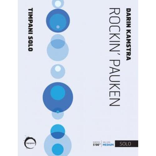 Kamstra - Rockin Pauken For Timpani Softcover Book (Timpani)
