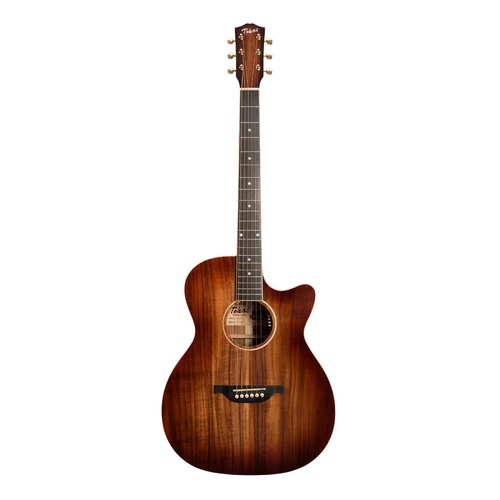 Tokai 'Terra Nova' K5 Contemporary Cutaway Acoustic-Electric Guitar (Bourbon Fade Natural Gloss)