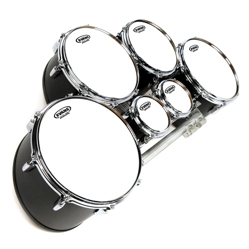 Evans MX White Marching Tenor Drum Head, 6 Inch *SKIN ONLY*