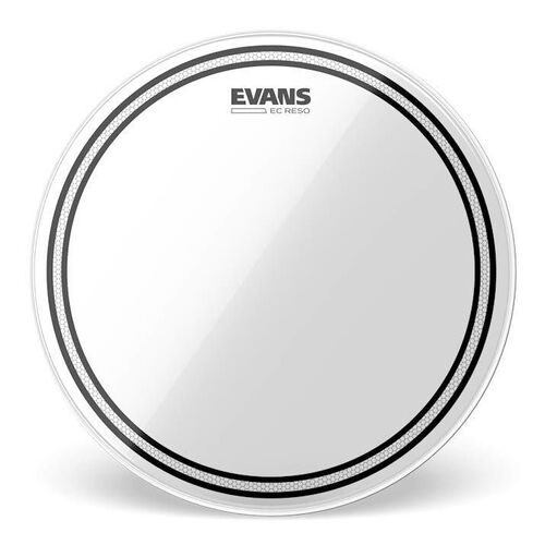 Evans 12" EC Resonant Clear Drum Head